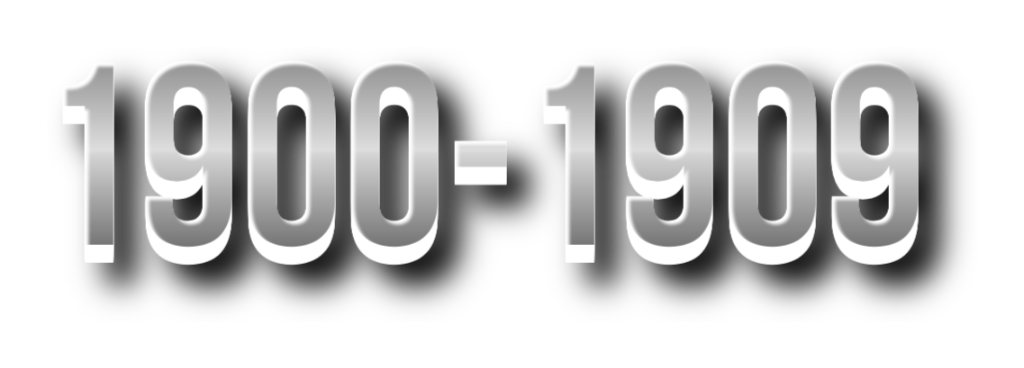 1900-1909